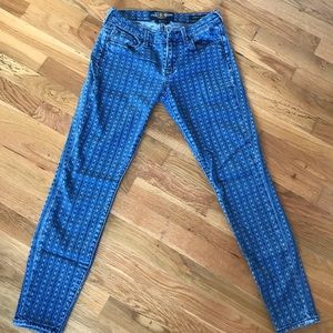 Lucky Brand Patterned Jeans